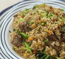 Bok Choy Beef Fried Rice