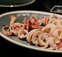 Steamed Squid Tubes