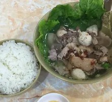Pork Offal Rice Soup