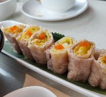 Shrimp Roe Crispy Fresh Shrimp Rice Noodle Roll
