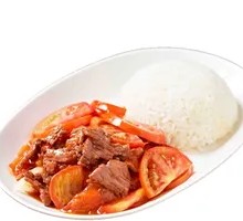 Tomato and Pork Rice