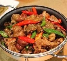 Spicy Pork Intestines Stir-fry