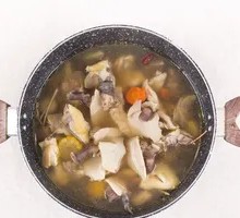 Turtle and Old Chicken Stew