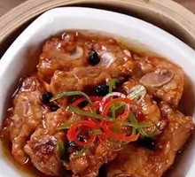 Steamed Pork Ribs with Fermented Black Beans