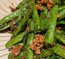 Sambal Pork Minced with Green Beans