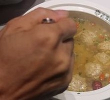 Handmade Meatball Soup