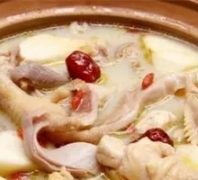 Chicken with Pig's Stomach