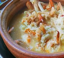 Shrimp and Crab Rice Porridge