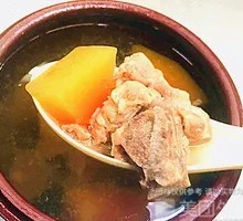Papaya Stewed Pork Spine