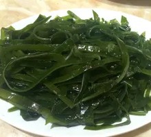 Thin seaweed strips