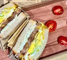Shrimp Patty Sandwich