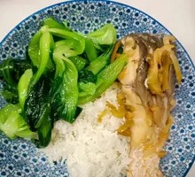 Steamed Fish Belly Rice with Doubanjiang