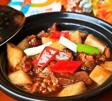 Radish and Beef Shank Rice