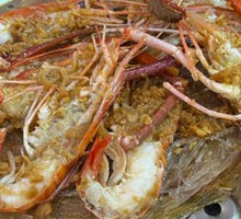 Stir-Fried Lobster Shrimp