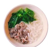 Pork Liver and Intestine Noodle Soup