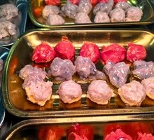 Shunde Handmade Tri-color Meatballs