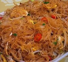 Fried Rice Noodles with Egg