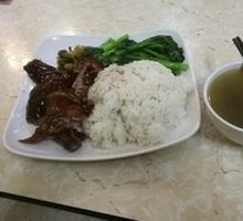 Crispy Roast Duck Leg Rice