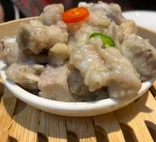 Steamed Pork Ribs with Garlic and Ginger
