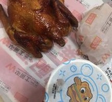 Honey-glazed扒 Chicken