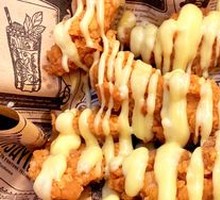 Durian Cheese Sauce Fried Chicken