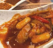 Cheese-filled Rice Cake