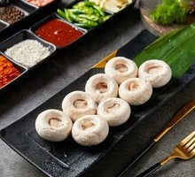 Roasted Button Mushrooms