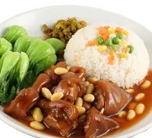 Pork Knuckle Rice