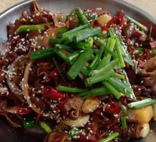 Spicy Pork Intestines Stir-fry