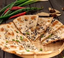 Scallion Pork Flatbread