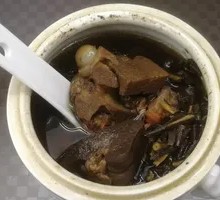 Chicken Bone Herb and Pig Pancreas Stew