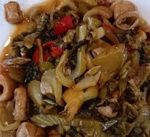 Sour Cabbage and Intestines