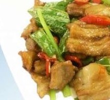 Spicy Pork with Green Pepper