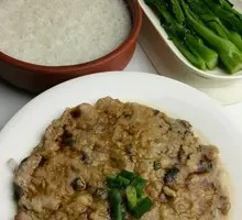 Braised Mushroom and Pork Rice