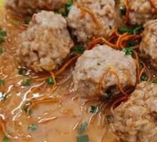 Steamed Pork Balls with Cordyceps