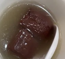 Sand Ginger and Leek Pig Blood Soup