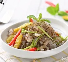 Slippery Cold-Mixed Fish Skin