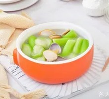 Loofah and Clam Soup