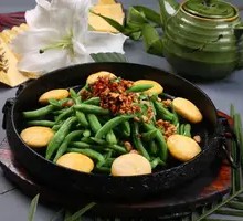 Sizzling Green Beans