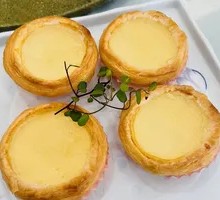 Bird's Nest Custard Tart