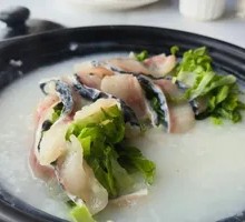 Fish and Pork Rice Porridge