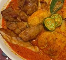 Chicken Cutlet Laksa Noodles