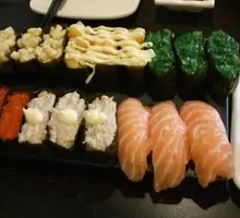 Grilled Salmon Skin Sushi