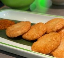 Golden Squid Cake