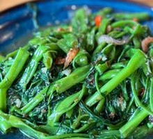 Malaa Shrimp Paste Stir-fried Water Spinach