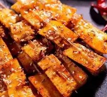 Beef Tendon Skewers