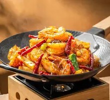 Cheesy Spicy Shrimp