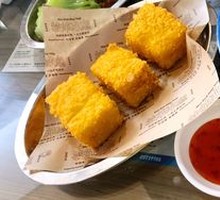 Golden Brick Shrimp Toast