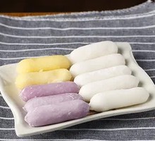 Cheesy Glazed Rice Cake