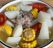 Coarse Grain Pork Bone Soup